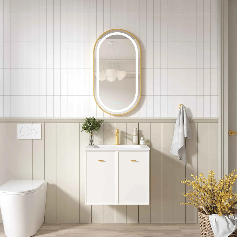 Seattle 600mm Wall-Hung Cabinet Matte White
