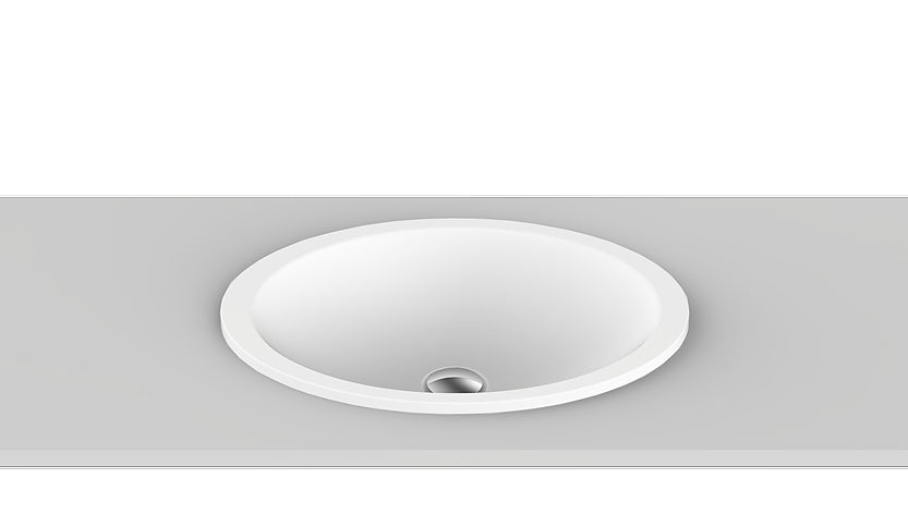ADP Sincerity Solid Surface Inset Basin
