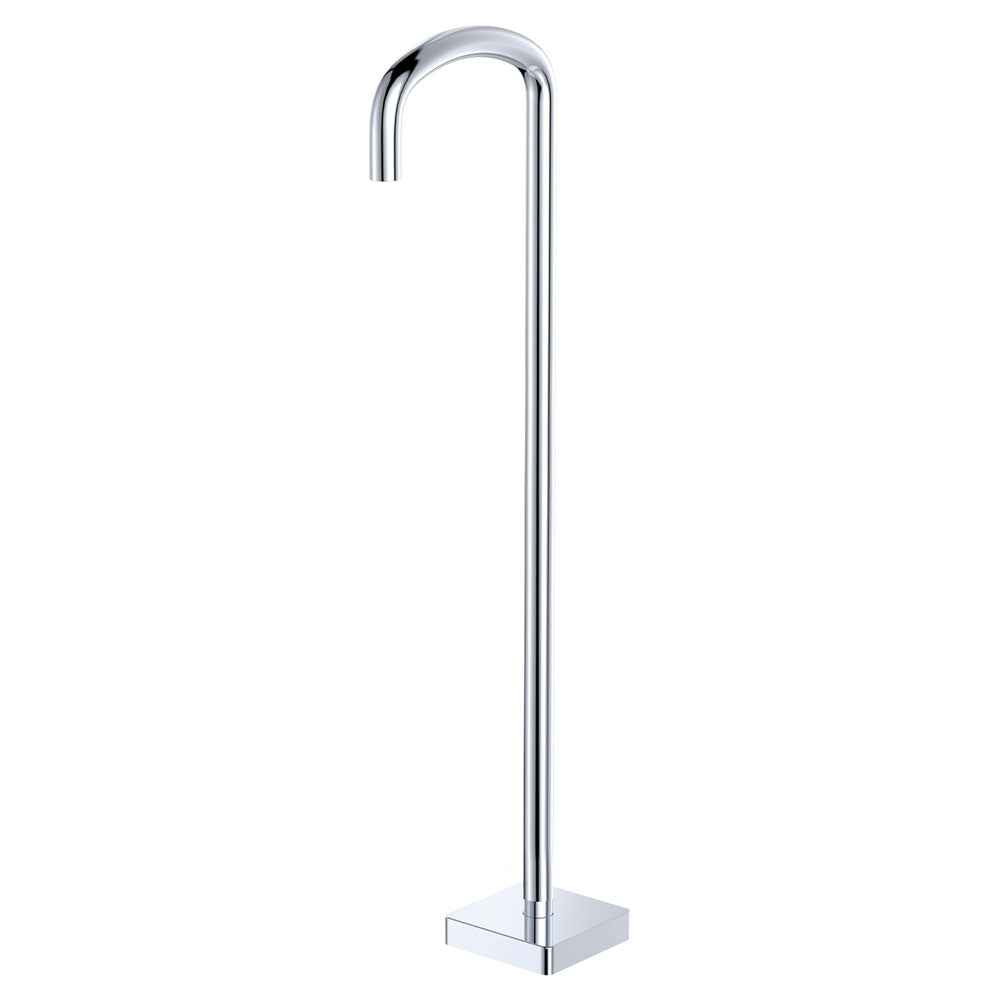 Fienza Tono Floor Mounted Bath Outlet Chrome