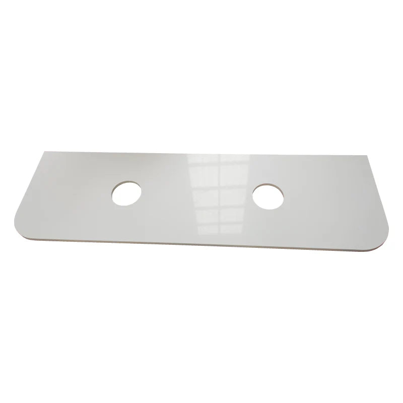 Rome Fluted Groove 1500mm Wall-Hung Cabinet - Matt White