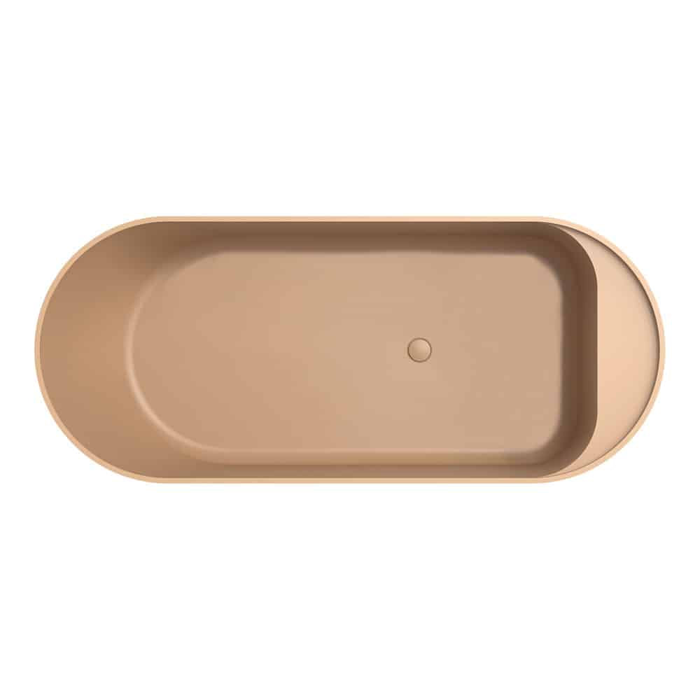 Fienza Minka Solid Surface Bath, 1700mm, Dusk