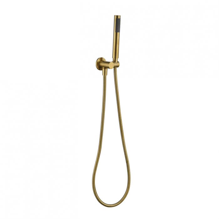 Modern National Star Mini Hand Shower on Bracket Brushed Bronze