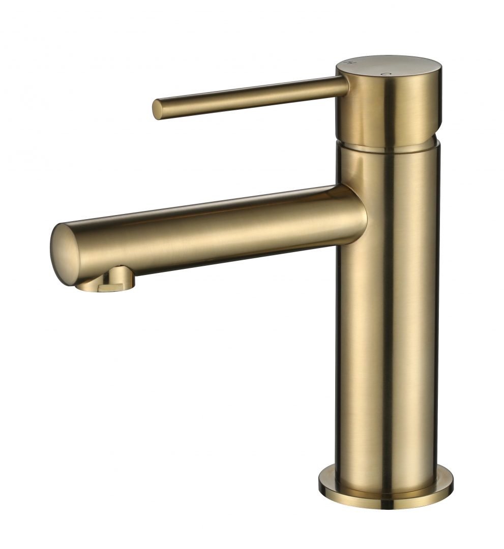 Modern National Star Mini Basin Mixer PVD Brushed Bronze