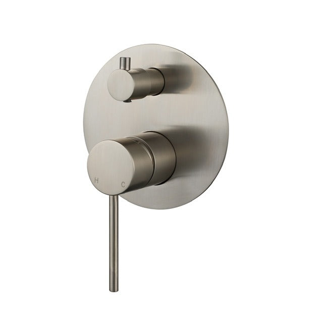 Modern National Star Mini Shower Mixer Diverter Warm Brushed Nickel
