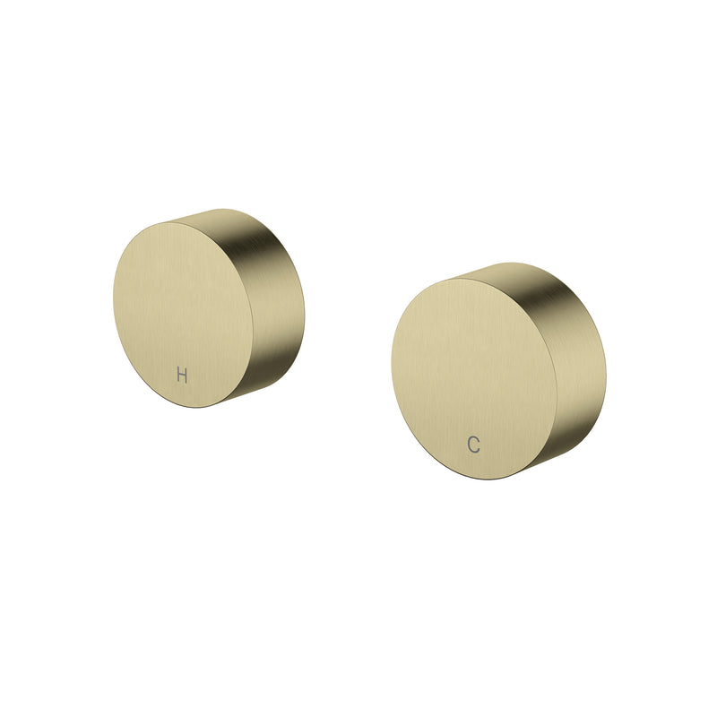 Modern National Star Round Wall Top Assemblies Brushed Gold