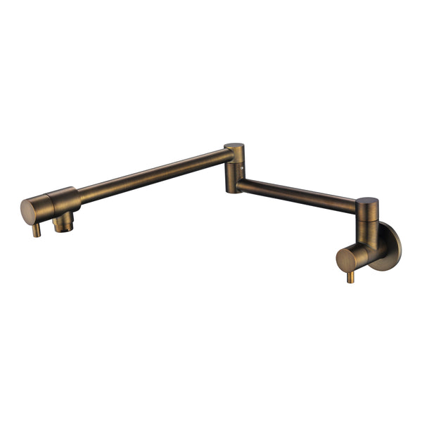 Star Mini Kitchen Pot Filler Antique Brass