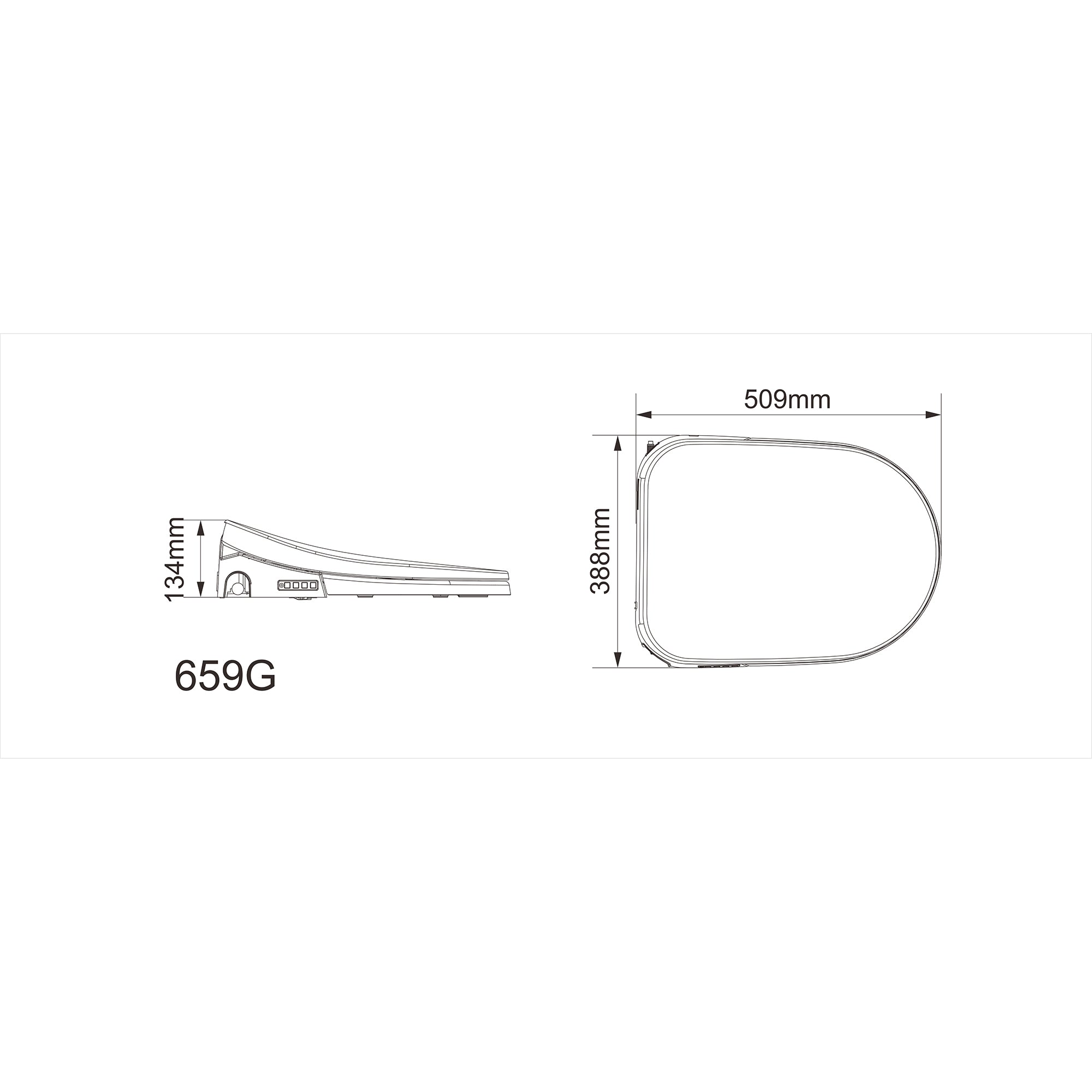 Rocca Smart Toilet Seat