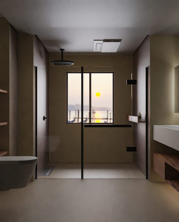 Zumi Soma Bathroom Ventilation Fan & Heater 600WH