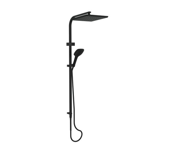 Greens Skyla AirFlo™ Twin Rail Shower Matte Black