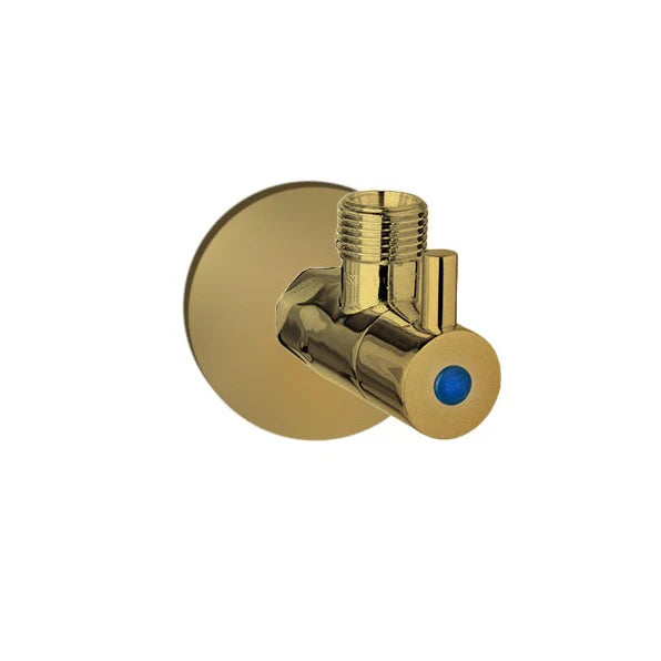 Dan Elle Brushed Gold Single Mini Cistern Cock 1/4 Turn