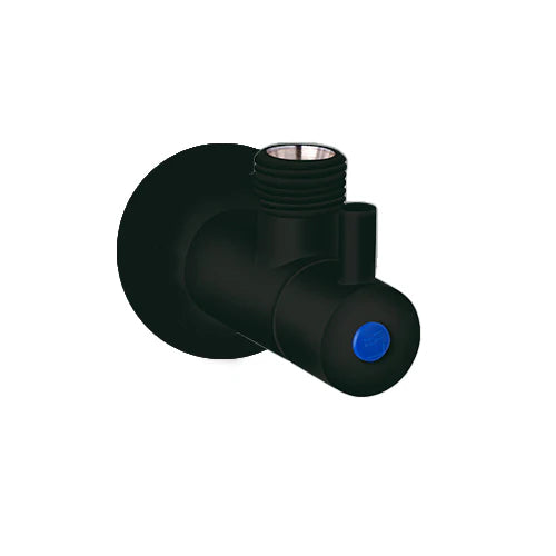 Dan Elle Matte Black Single Mini Cistern Cock 1/4 Turn
