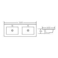 Mercio Hera 1200mm Wall-Hung Vanity Tasmanian Oak