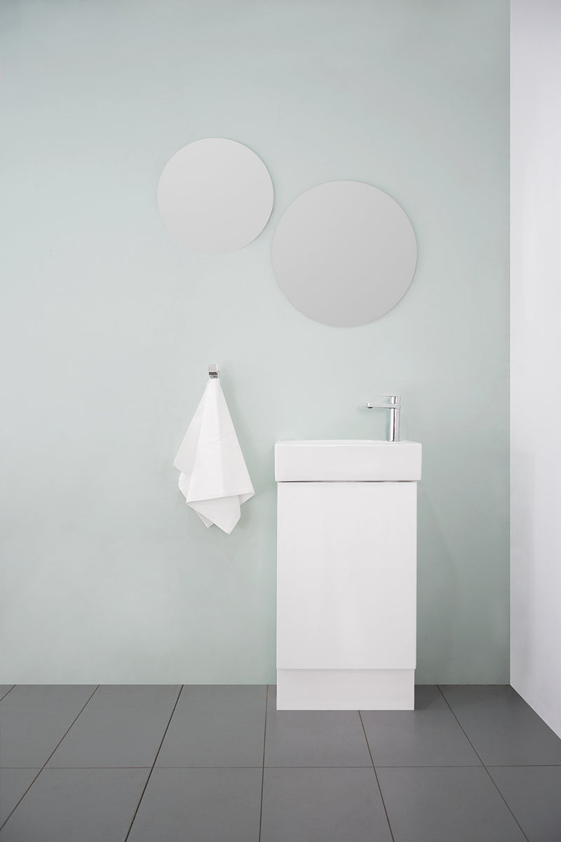 Tiny - Floor Mount White Lifestyle