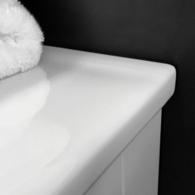 Fienza Dolce Amato 750 Matte White Vanity Wall-Hung