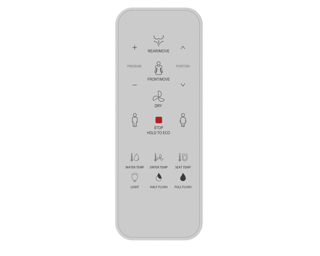 Novus Wall Hung Smart Toilet Suite