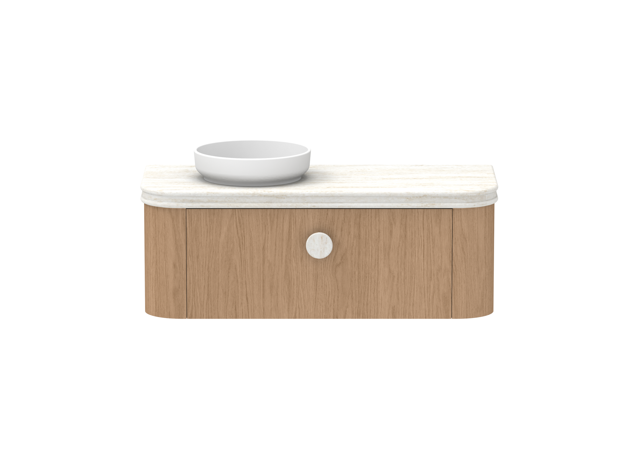 VB Render - 1200mm Left Offset Bowl