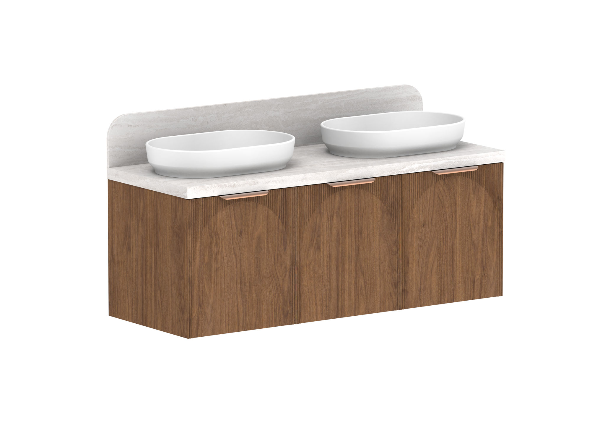 VB Render - 1350mm Double Bowl (All Door)