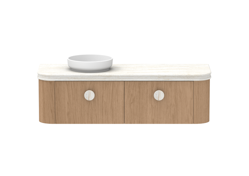 VB Render - 1500mm Left Offset Bowl