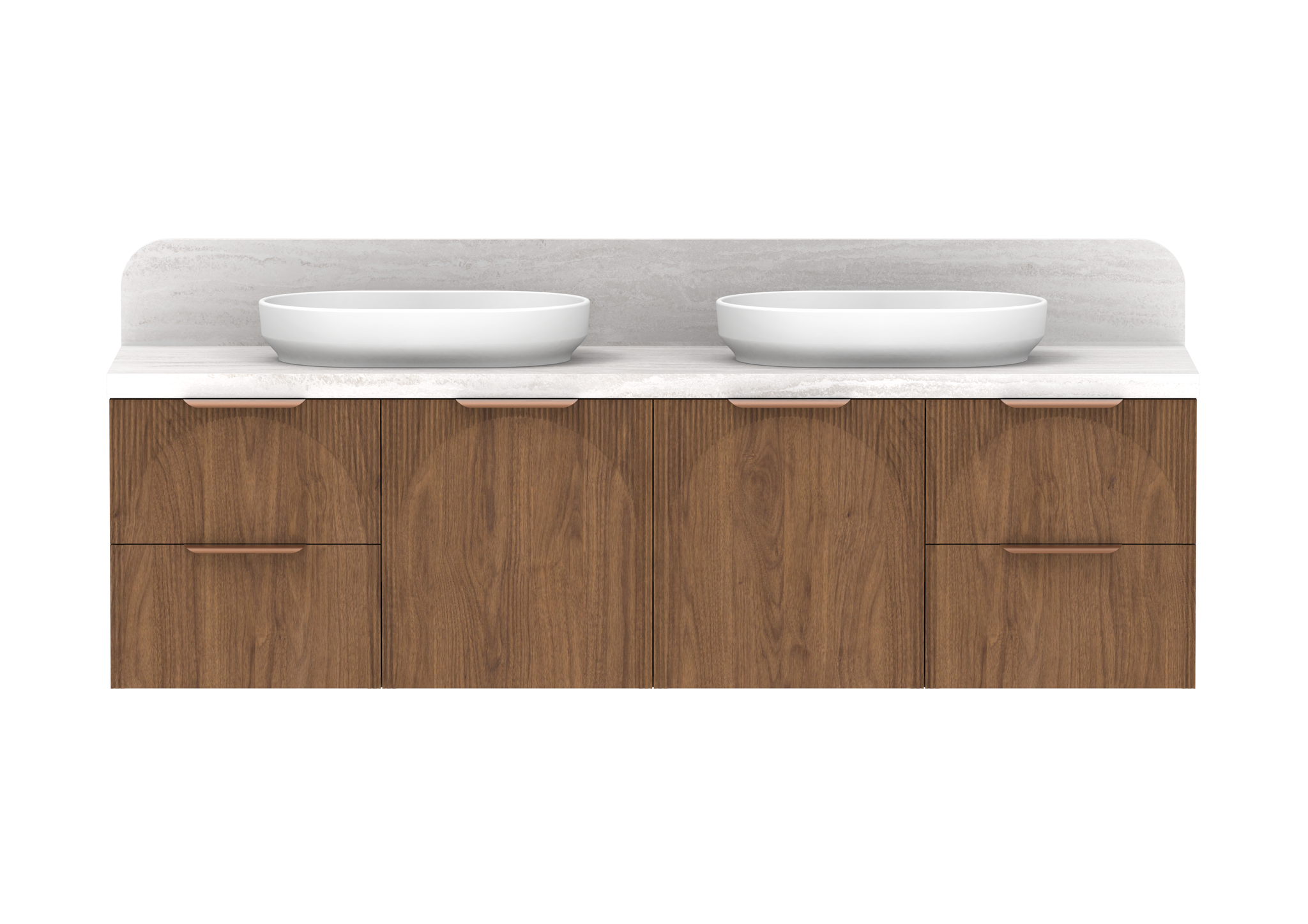 VB Render - 1800mm Double Bowl (Door & Drawer)