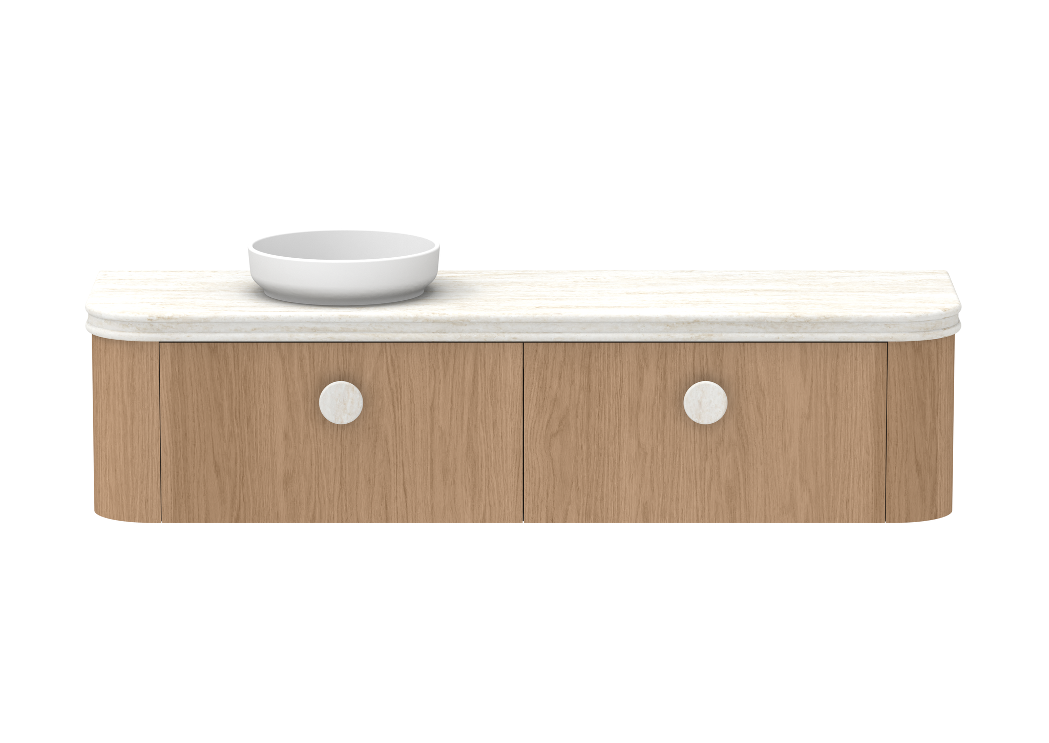 VB Render - 1800mm Left Offset Bowl