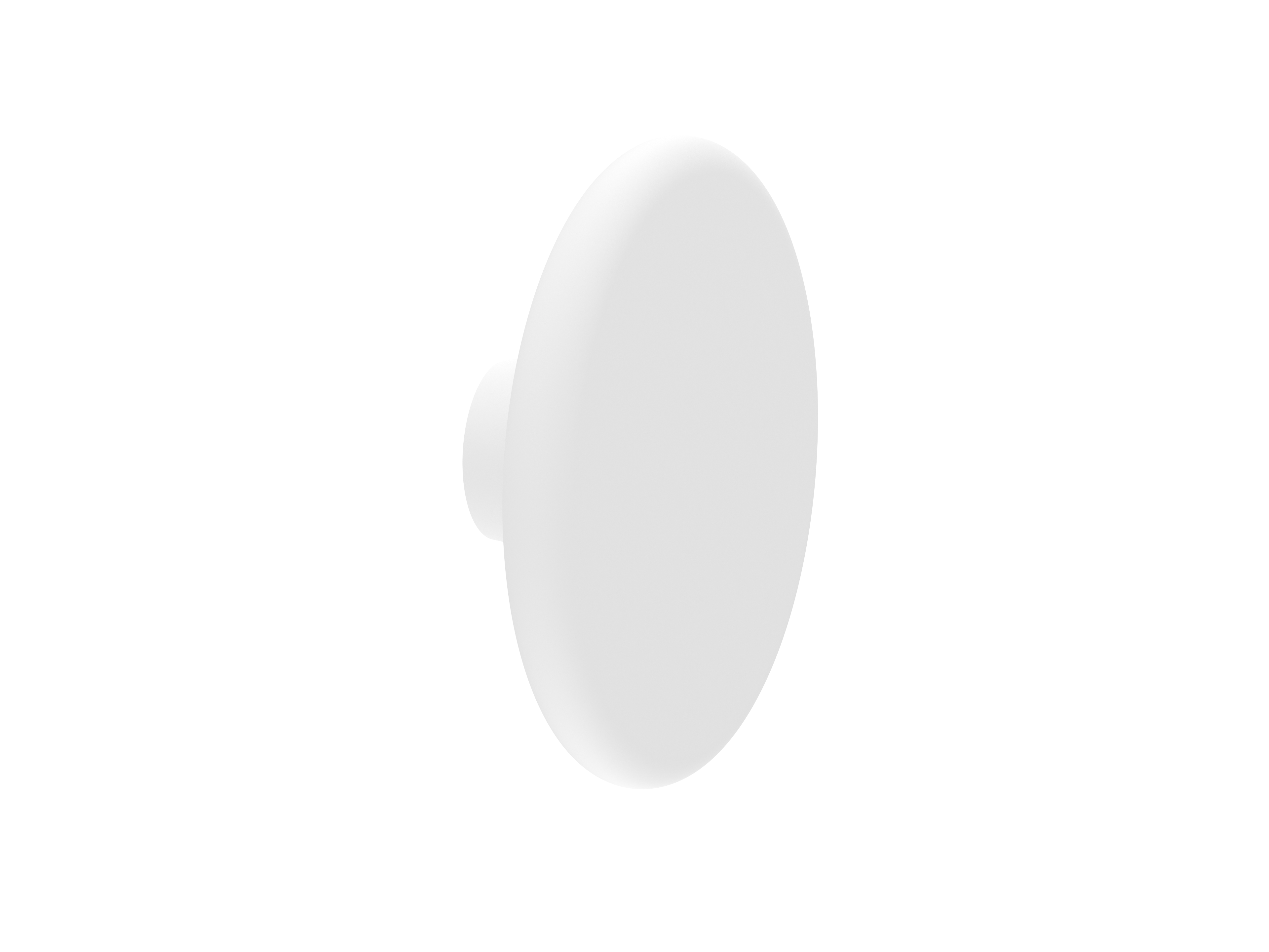 ADP Vale Knob 90mm Arctic White
