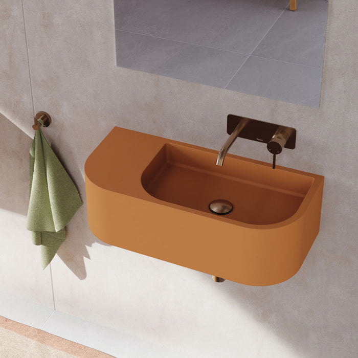Fienza Universal Pop-Up Pull-Out Basin Waste - Brushed Copper