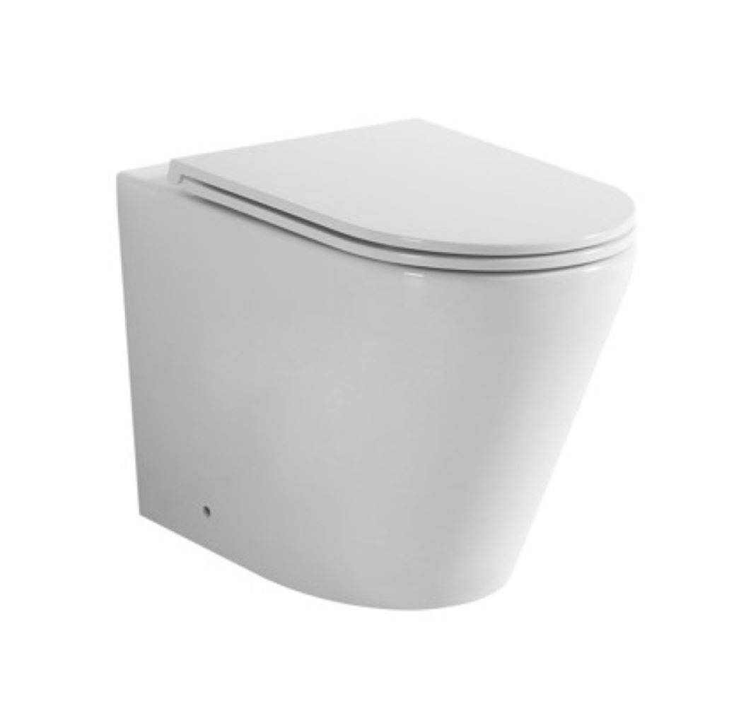 Java Wall Faced Rimless In-Wall Toilet Suite