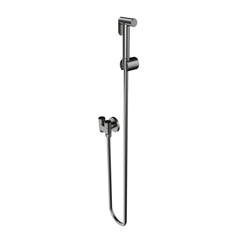 Linsol Gun Metal Zarah Bidet Douche Spray with Dual Controller