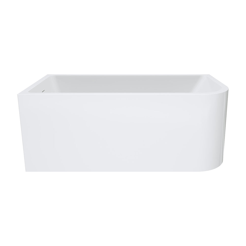 Ovia Zurich 1500mm Gloss White Left-Hand Multi-fit, Corner Bath/ Back-to-Wall Bath/ Freestanding Bath