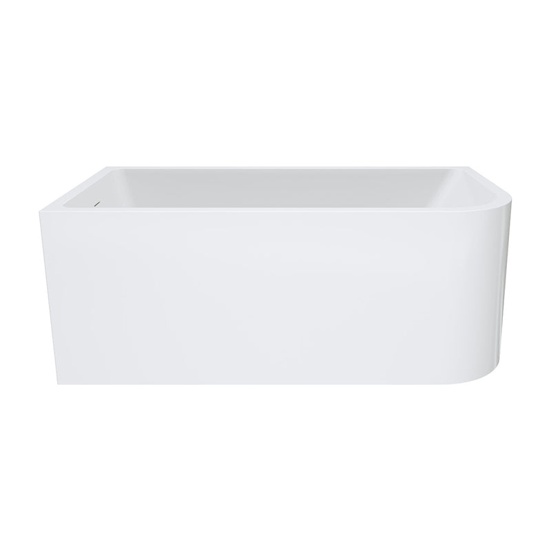 Ovia Zurich 1500mm Gloss White Left-Hand Multi-fit, Corner Bath/ Back-to-Wall Bath/ Freestanding Bath