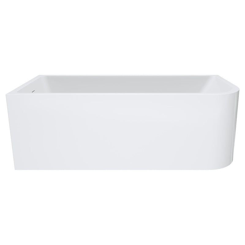Ovia Zurich 1700mm Gloss White Left-Hand Multi-fit, Corner Bath/ Back-to-Wall Bath/ Freestanding Bath