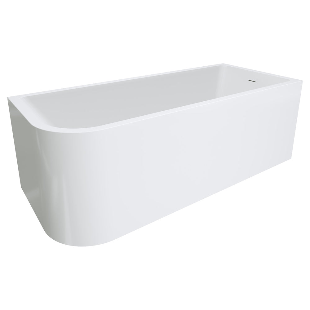Ovia Zurich 1700mm Gloss White Multi Fit Right-Hand Multi-fit, Corner Bath/ Back-to-Wall Bath/ Freestanding Bath