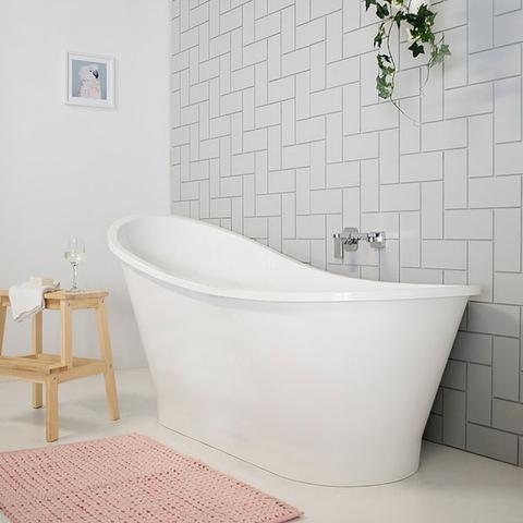 ADP Placido 1590 x 730 x 800mm Freestanding Bath