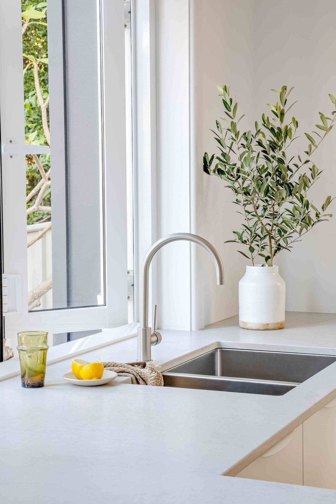 ADP Soul Groove Kitchen Mixer Brushed Nickel