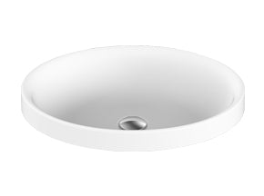 ADP Dignity Gloss White Semi-Inset Basin