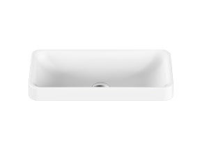 ADP Faith Gloss White Semi-Inset Basin