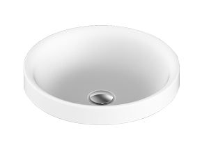 ADP Respect Matte White Semi-Inset Basin