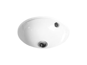 ADP Round Gloss White Under Counter Basin