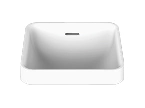 ADP Sava Matte White Semi-Inset Basin
