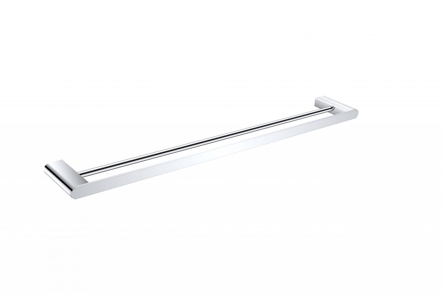 Nero Bianca Double Towel Rail 800mm Chrome