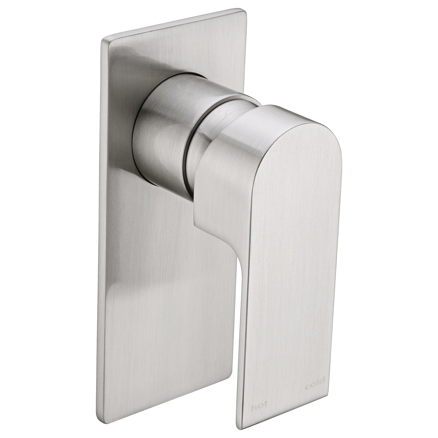 Nero Bianca Shower Mixer Brushed Nickel