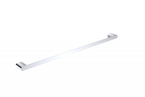 Nero Bianca Single Towel Rail 800mm Chrome
