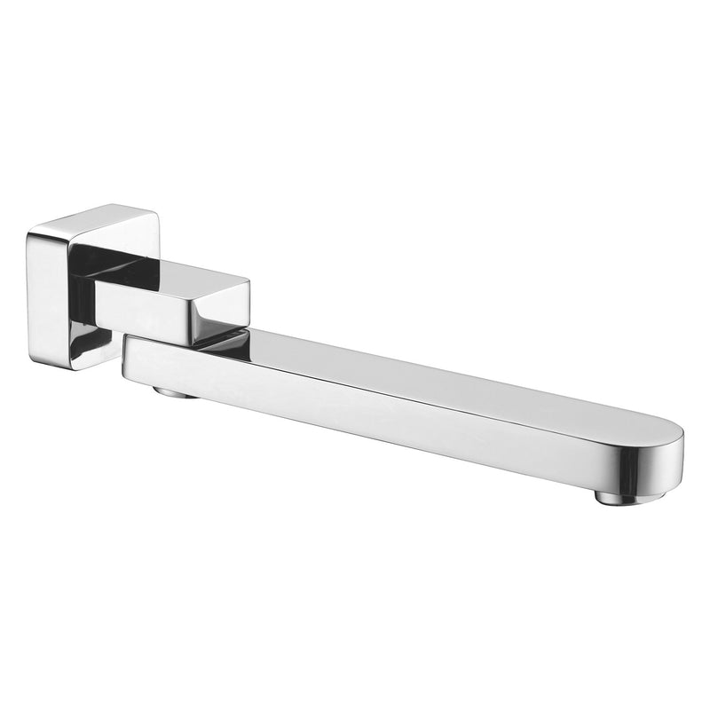 Nero Bianca/Ecco Swivel Bath Spout Chrome