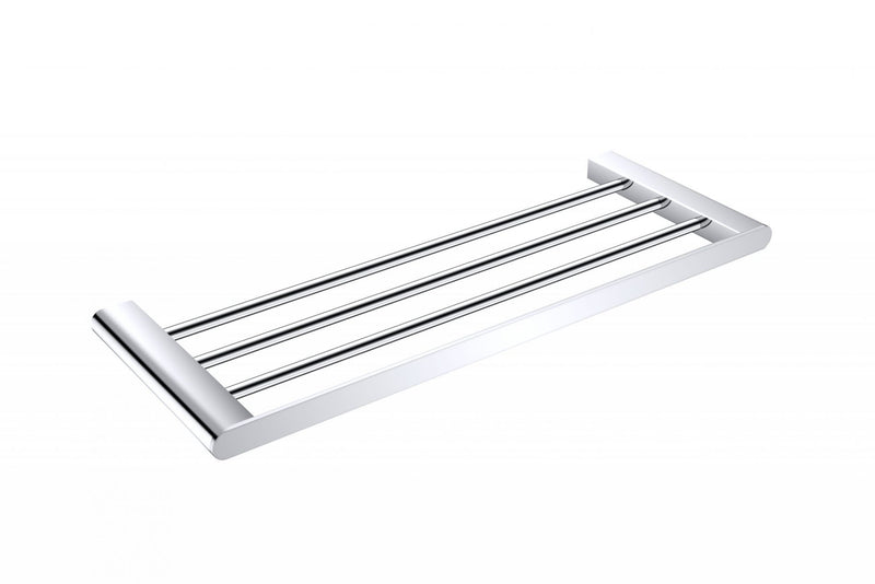 Nero Bianca Towel Rack Chrome