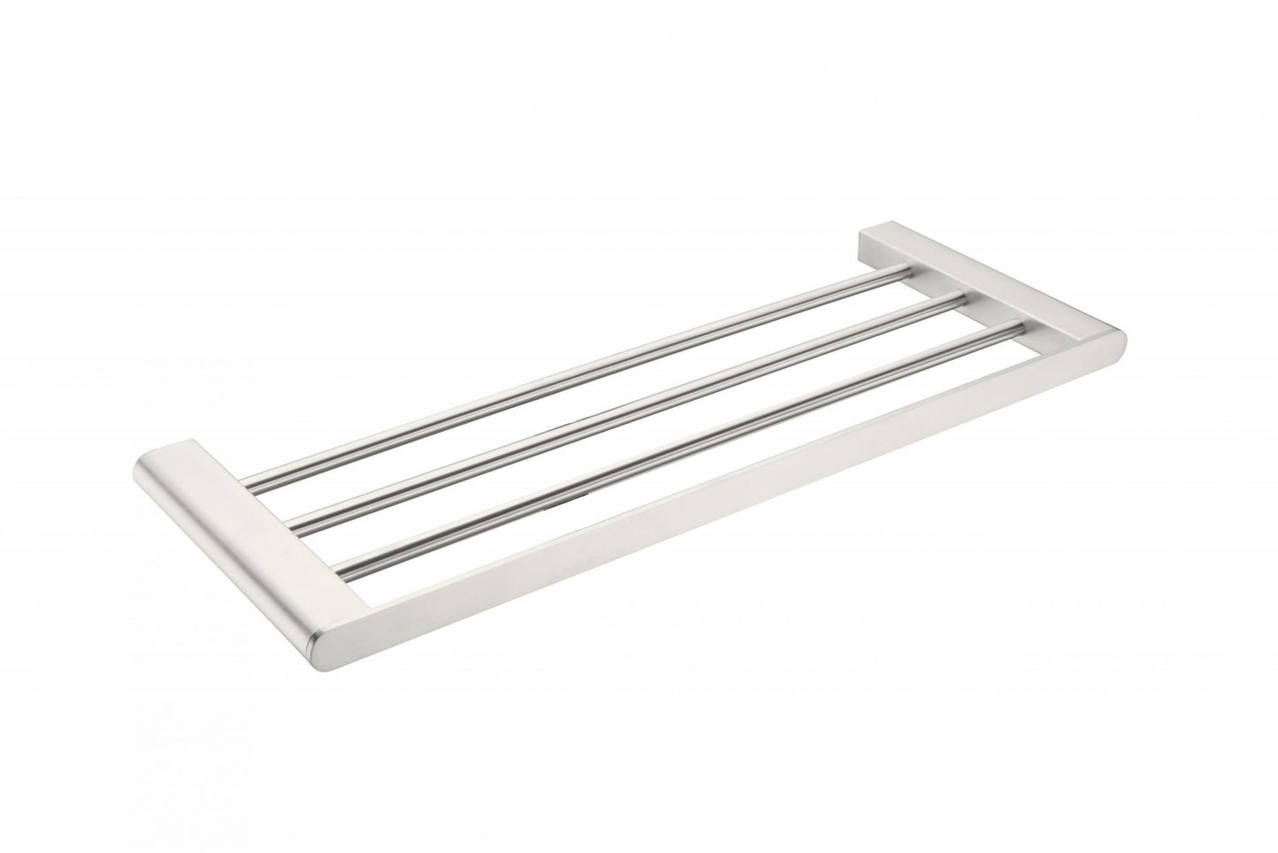 Nero Bianca Towel Rack Brushed Nickel