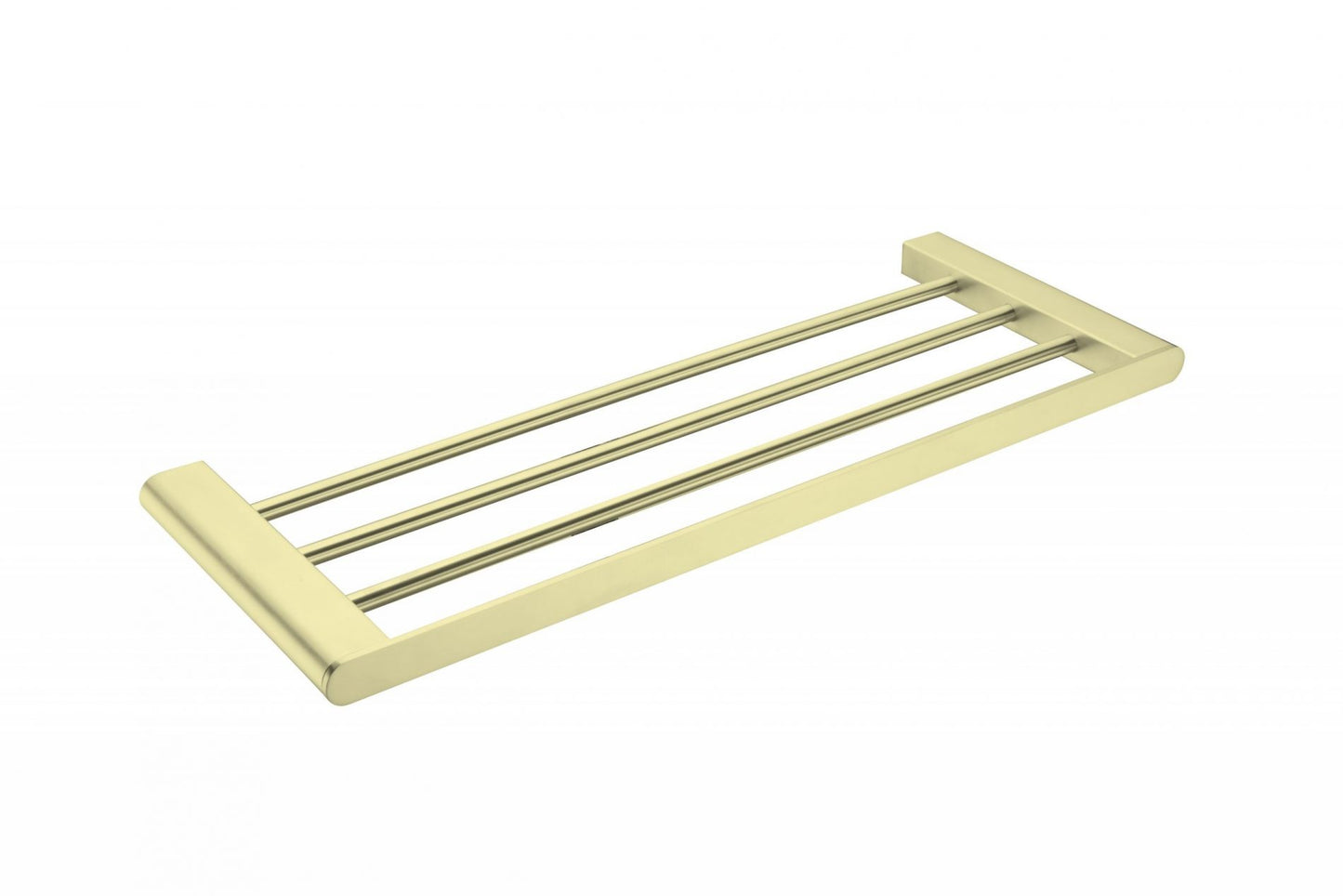 Nero Bianca Towel Rack Brushed Gold