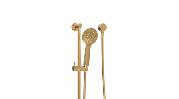 ADP Soul Classic Handshower on Rail Brushed Brass