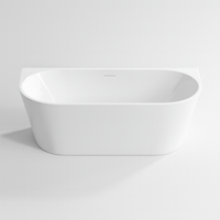 Ovia 1400mm Back-to-Wall Bath Tub
