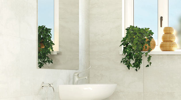 Fienza Pencil Edge Rectangular Mirror 450 x 950mm