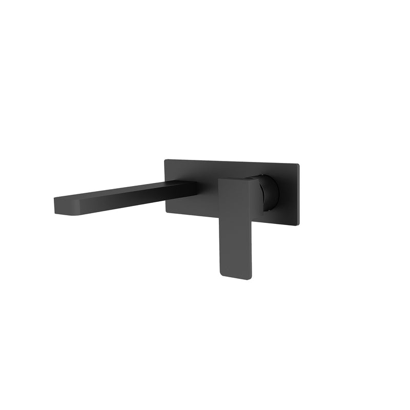 Nero Celia Wall Basin Mixer Matte Black